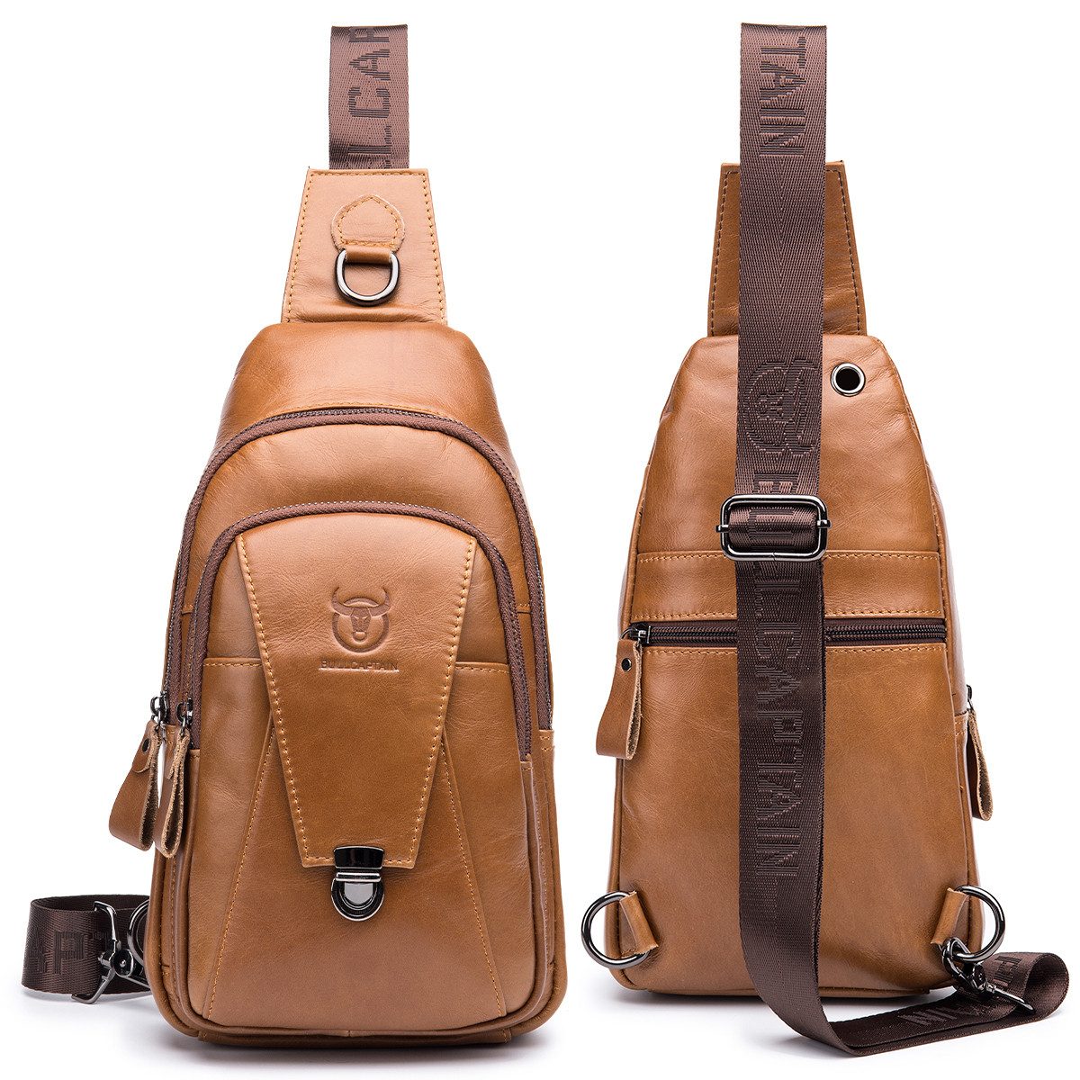 Schultertasche Brusttasche Sling Schulter Rucksack Rucksäcke Crossbody Umhängetasche