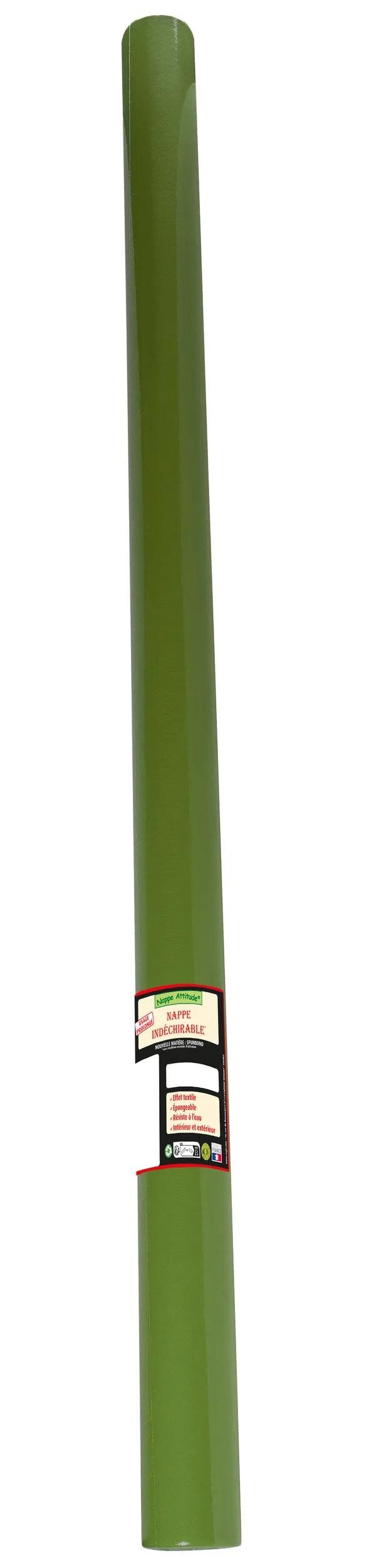 PROnappe Tischband 5x Tischdecke Rolle Spunbond, reißfest 6x1,20m Olivgrün RS021657I