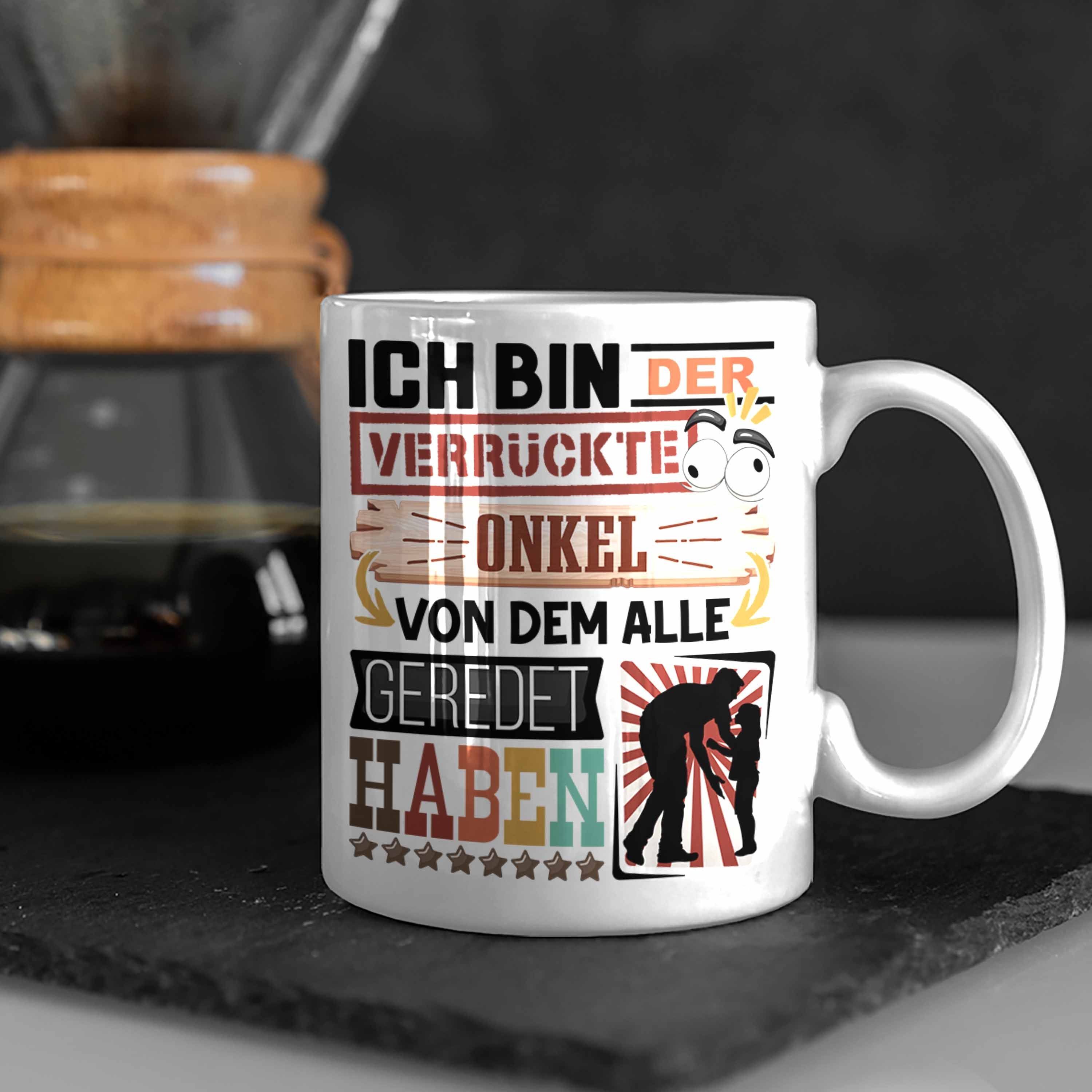 Geburtstag Trendation Tasse Tasse Geschenk Onkel Lustig Geschenkidee I Spruch Weiss für Onkel