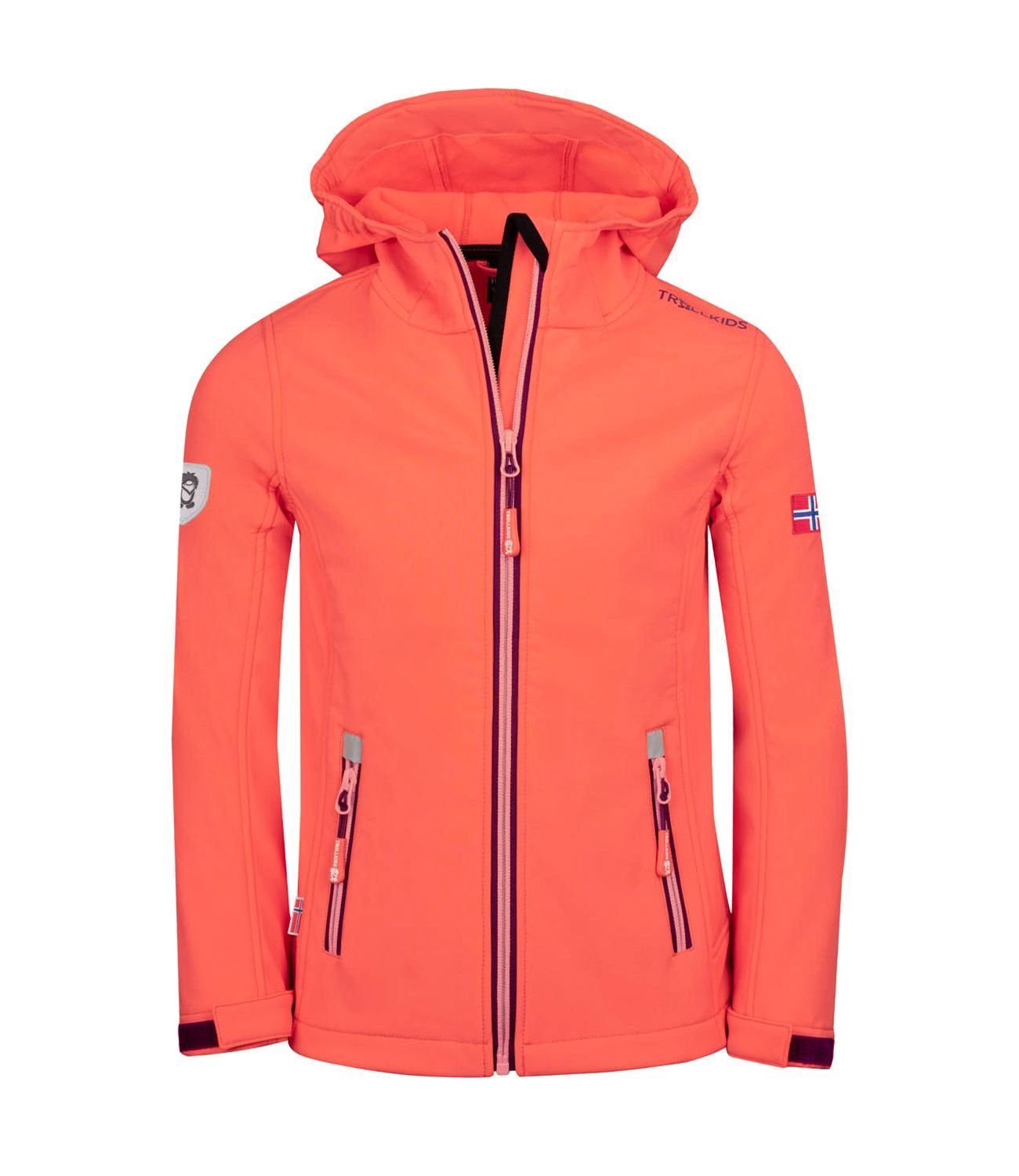 TROLLKIDS Softshelljacke Trollfjord Wasserabweisend