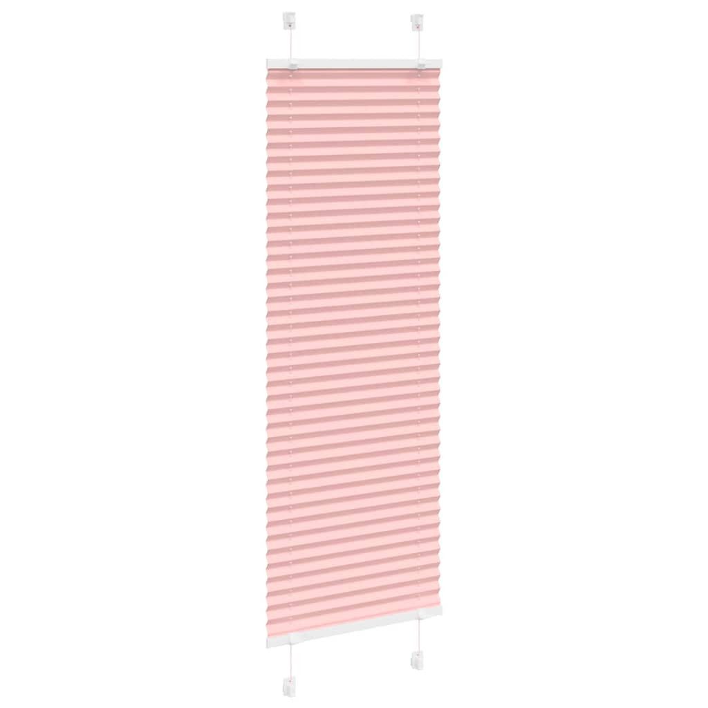 vidaXL Jalousie 50 x 150 cm Plissee Rosa 50x150 cm Stoffbreite 49,4 cm Polyester