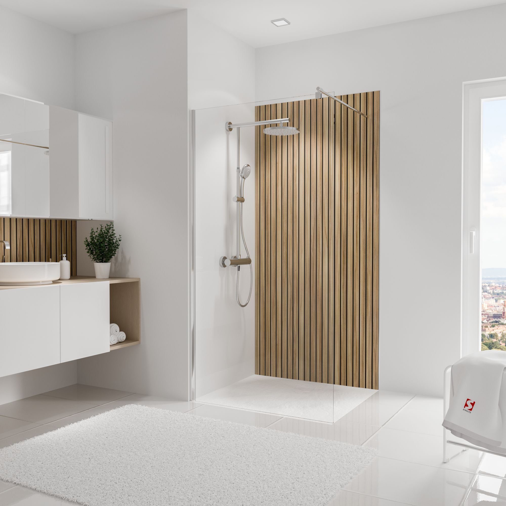 Schulte Badrückwand DecoDesign Dekor, (1-tlg), 100x210 günstig online kaufen