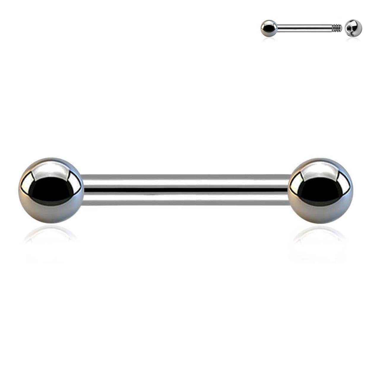 viva-adorno Brustwarzenpiercing Titan Universal Barbell Piercing günstig online kaufen