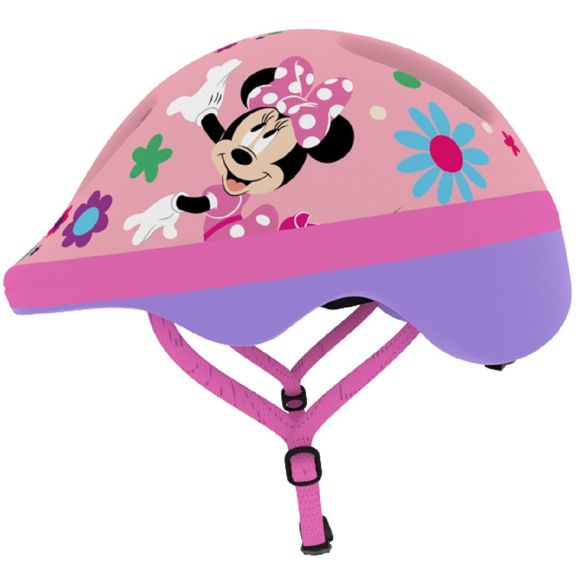 Disney Minnie Mouse Kinderfahrradhelm XS Sicherer Kopfschutz für junge Radfahrer (44-48 cm)