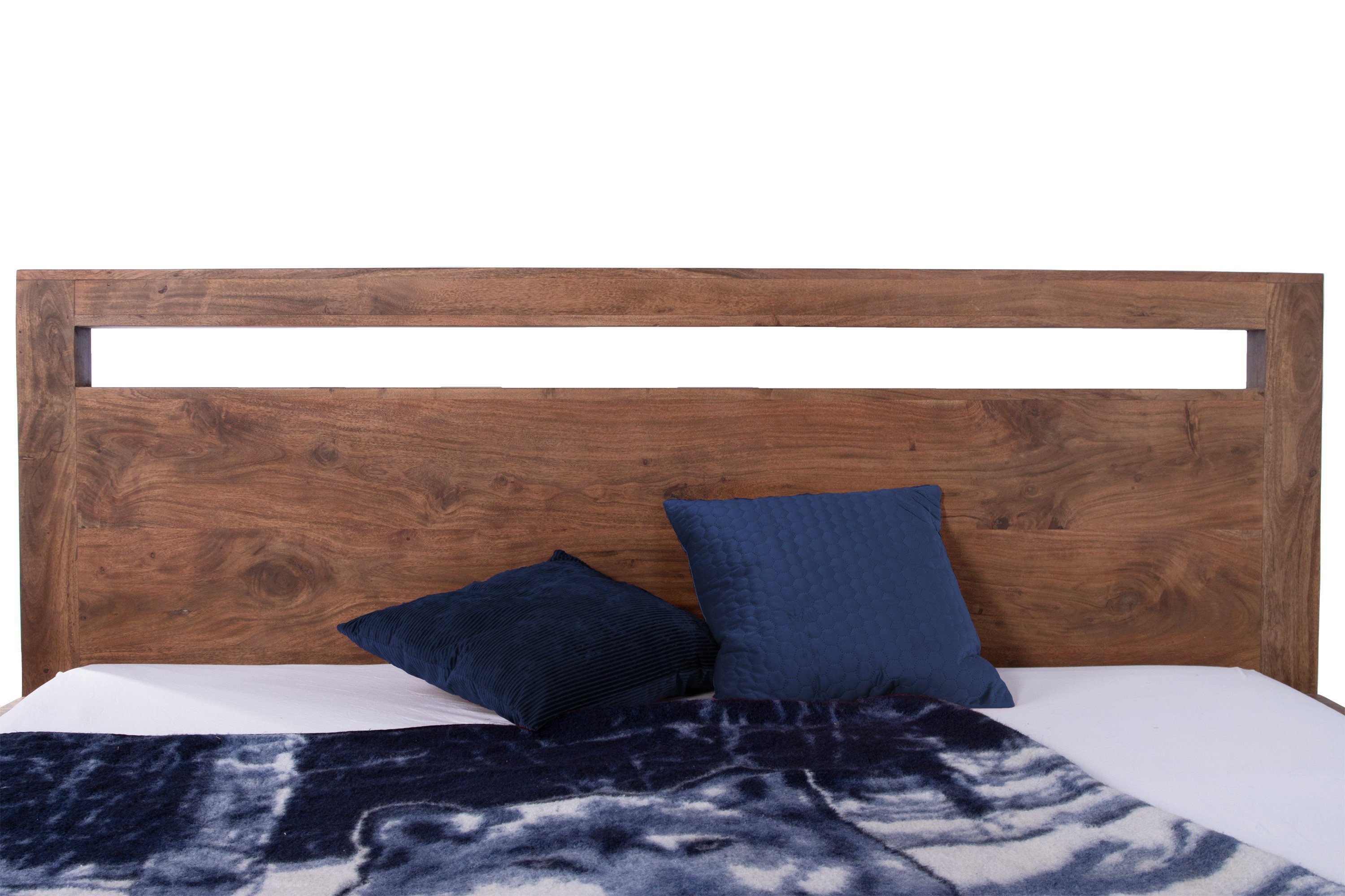 SAM® Massivholzbett Belar, Doppelbett, massives Akazien-Holz, günstig online kaufen