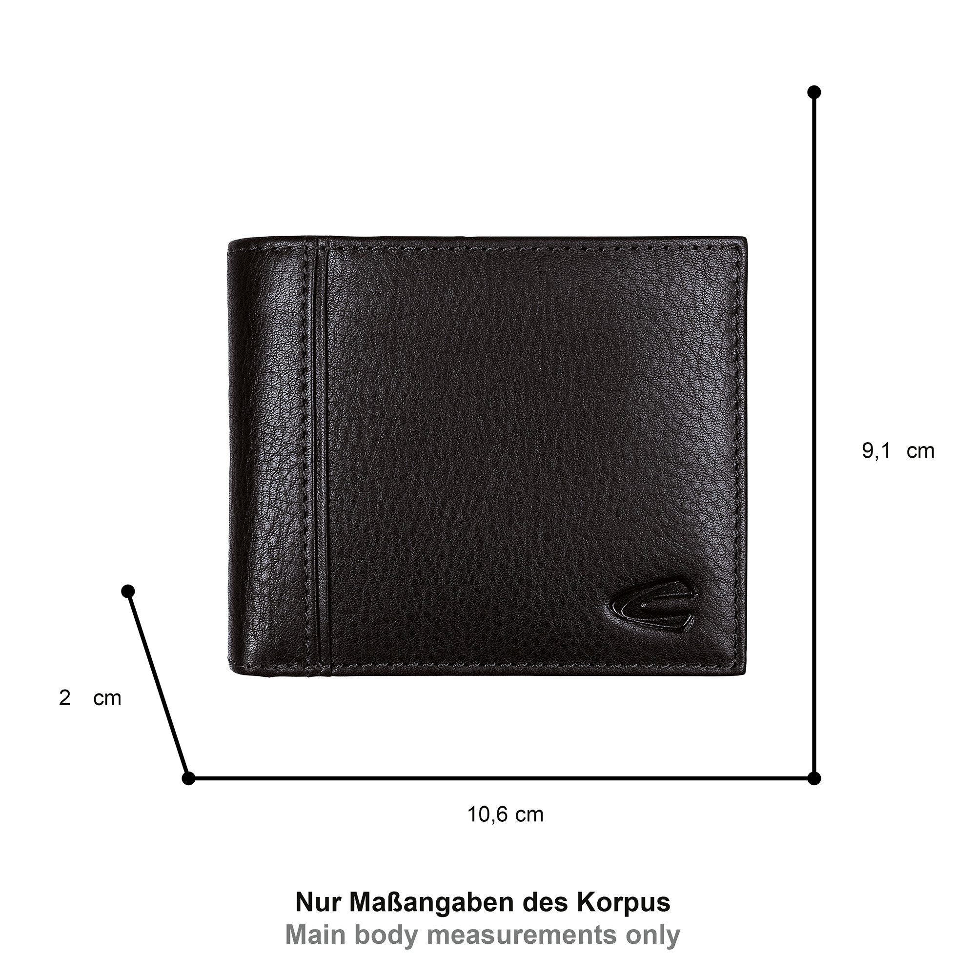 camel active Geldbörse Pine, aus pflanzlich gegerbtem Rindsleder im kernige günstig online kaufen