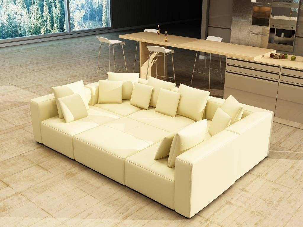 JVmoebel Ecksofa Couch Sofa Wohnlandschaft Multifunktionale Stellweise Polster Ecke, Made in Europe