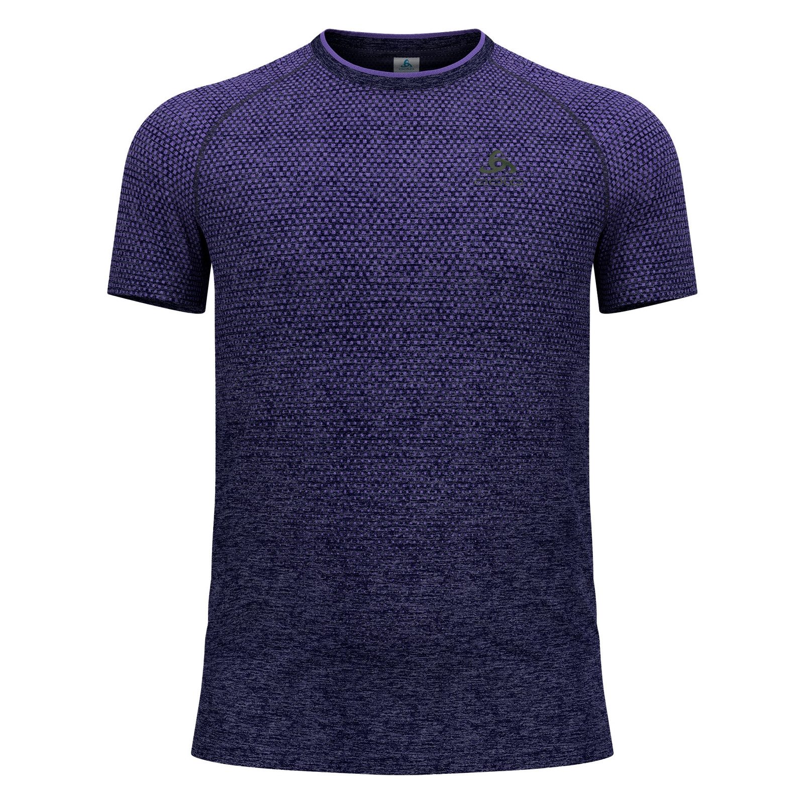 Odlo Laufshirt Essentials Seamless mit Logo auf der Brust