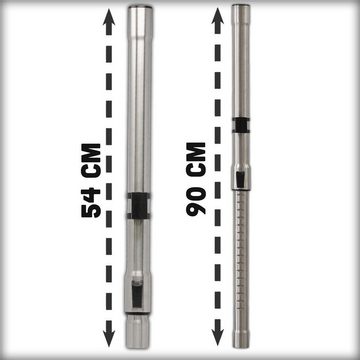 FixedByU Teleskoprohr Universal Teleskoprohr für Staubsauger,35mm Rohr, Zubehör für Für viele Staubsauger, Nass Trocken Sauger