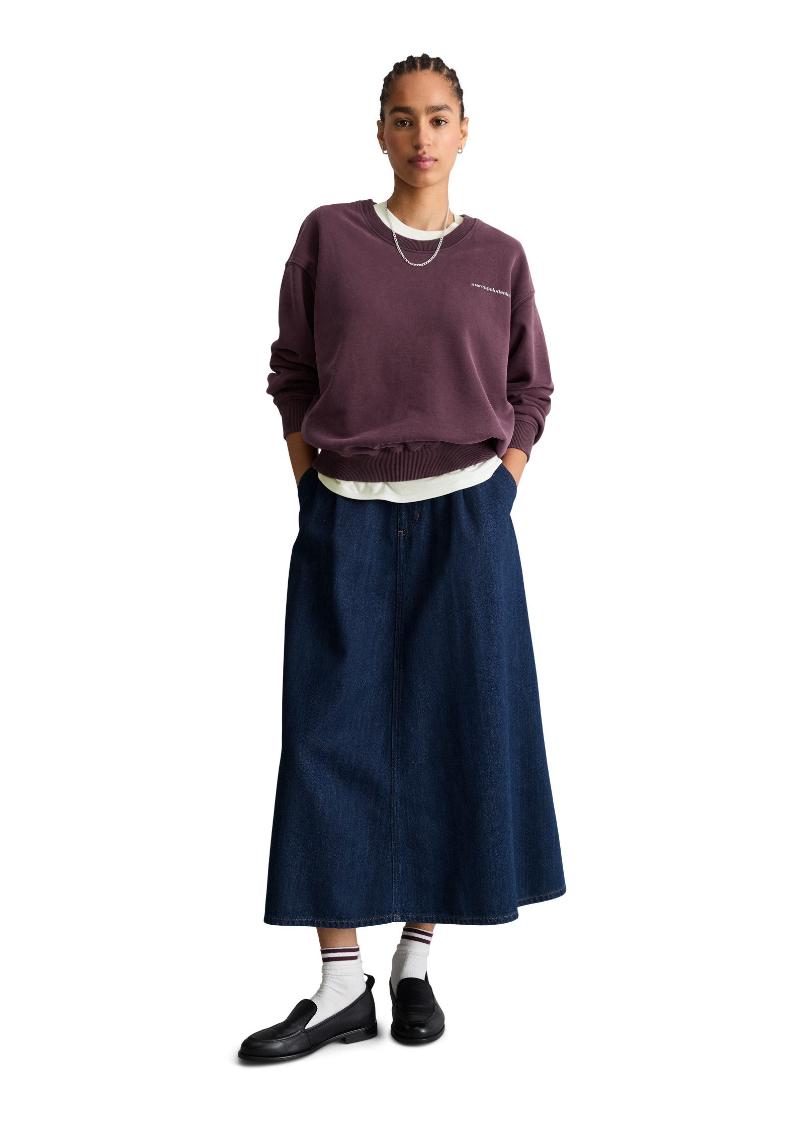 Marc O'Polo DENIM Sweatshirt aus softer Bio-Baumwolle – Bild 5 von 5