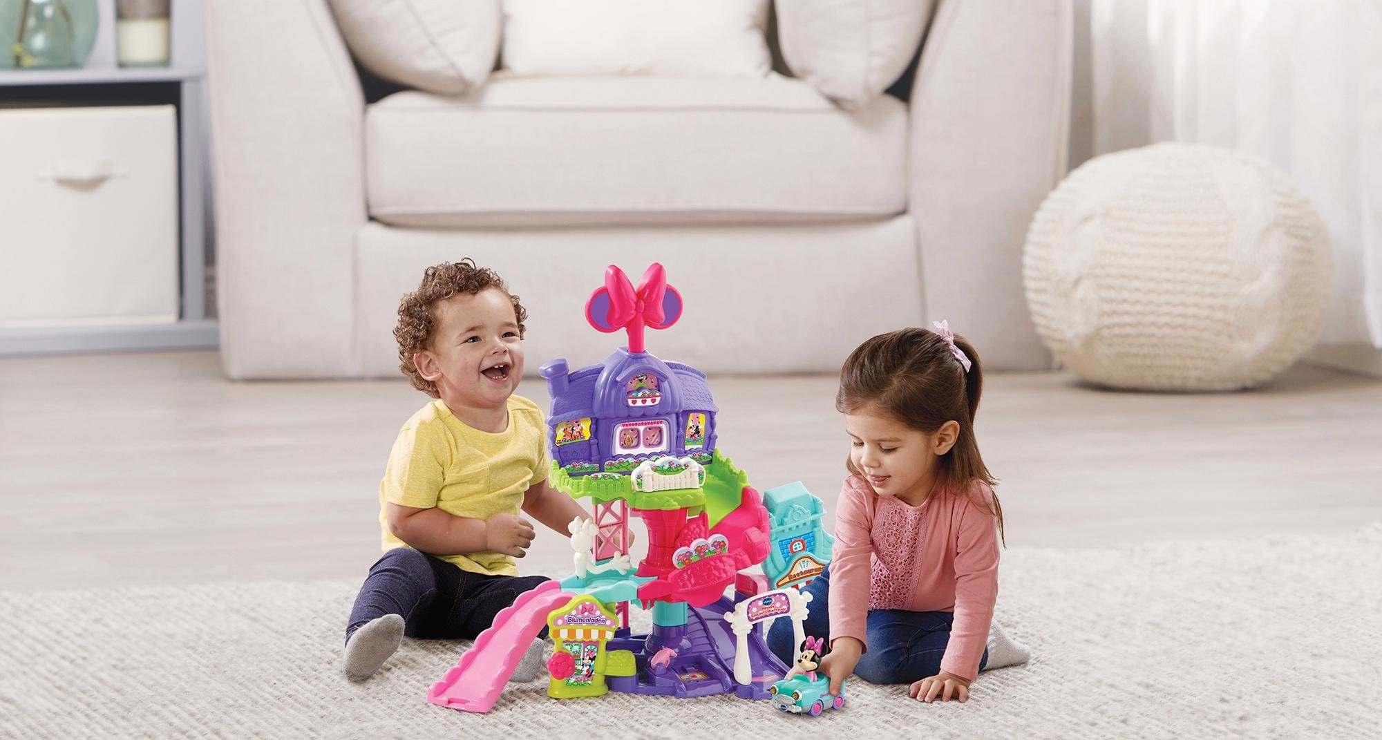 Vtech® Spiel-Gebäude Tut Tut Baby Flitzer, Minnies Einkaufsabenteuer