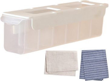 RefinedFlare Garderoben-Set Wandmontierte, transparente Aufbewahrungsbox für den Kleiderschrank