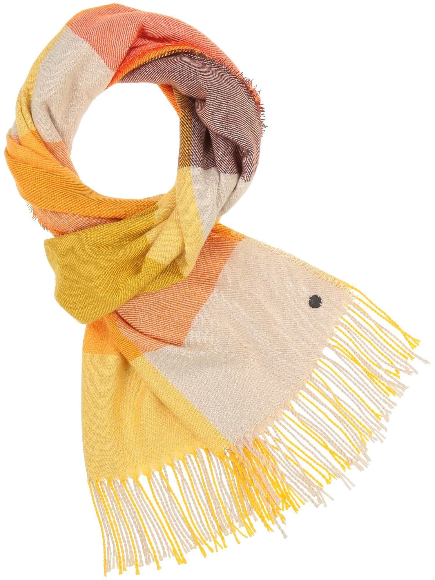 Fraas Modeschal Polyesterschal, (mit Fransen)