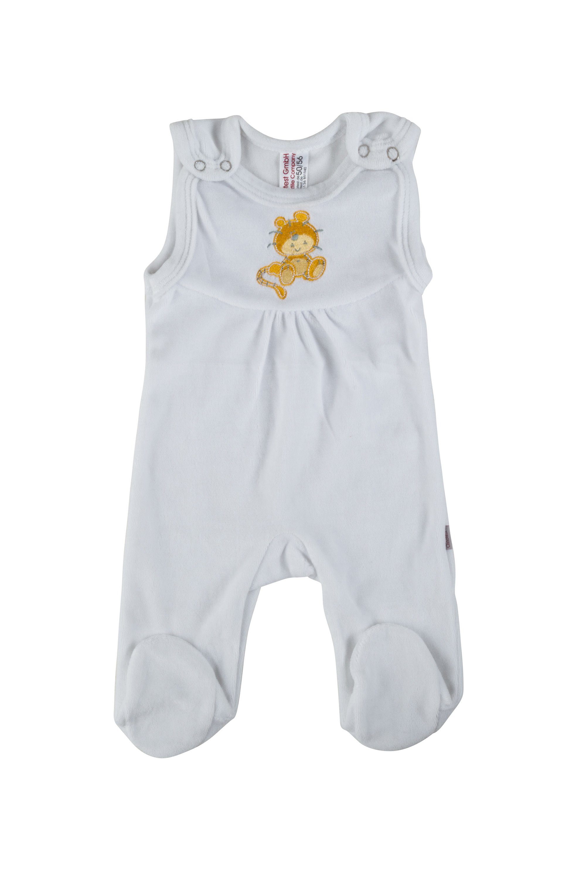 Clinotest Strampler Nickiplüsch-Strampler, unisex, super weich und kuschelig