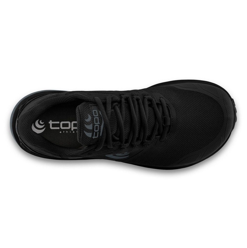 Topo Terraventure 4 WP (Trail, breitere Zehenbox, wasserdicht) schwarz Laufschuh