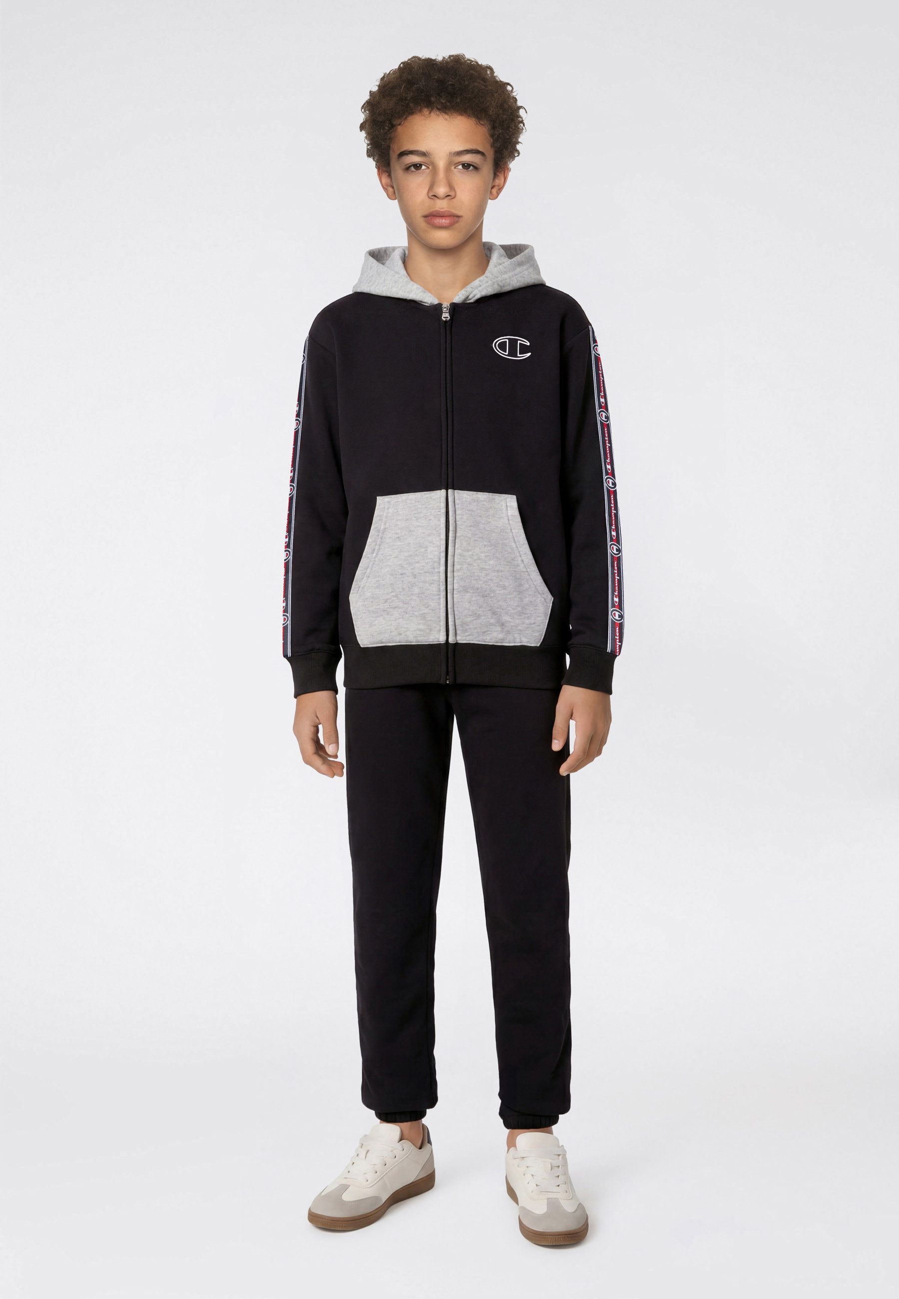 Champion Jogginganzug SPORTWEAR SWEATSUITS Loose Fit (2-tlg), aus Baumwolle und Polyester, lockere Passform
