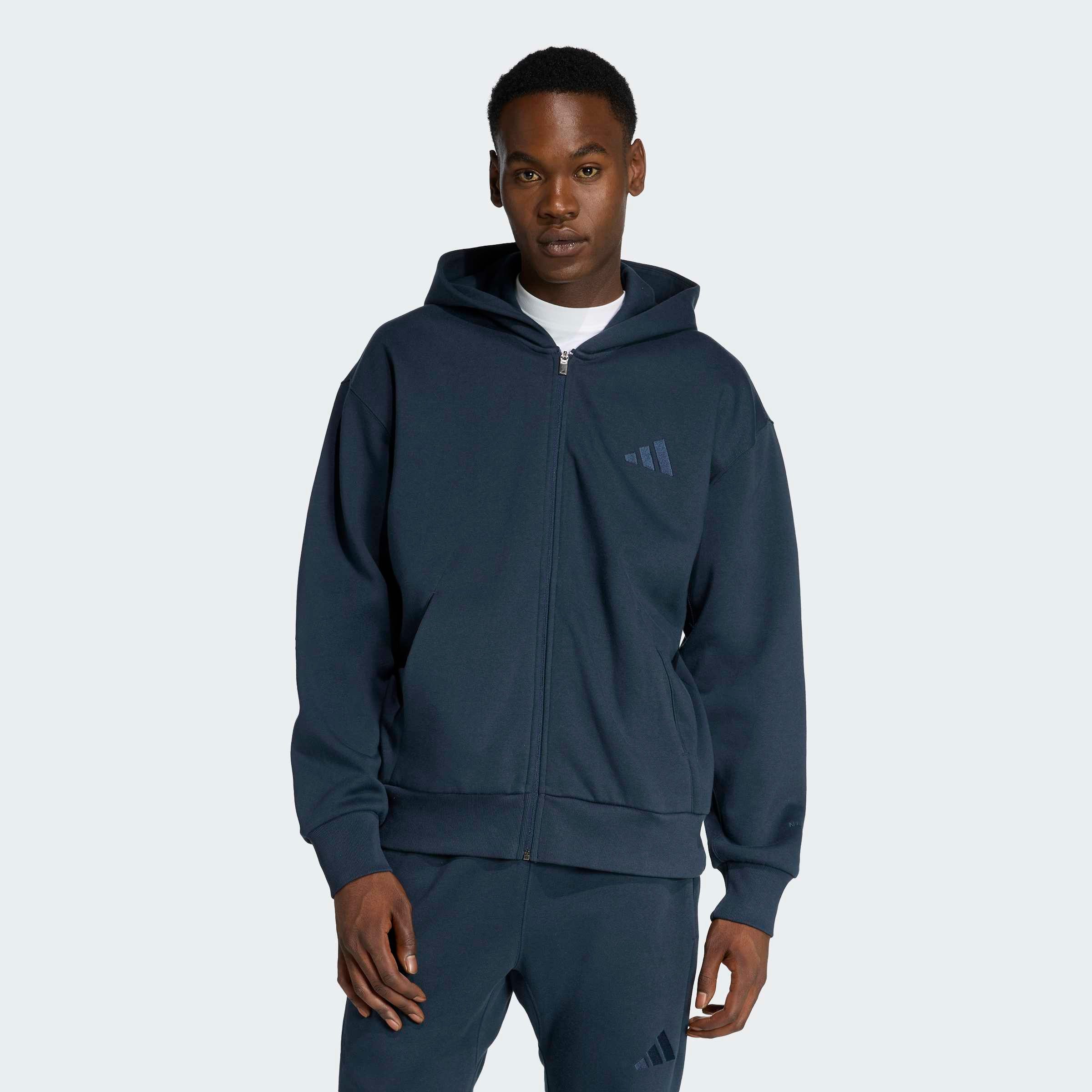 adidas Sportswear Kapuzensweatshirt M A SZN FL FZ Kapuzenjacke mit Reißverschluss