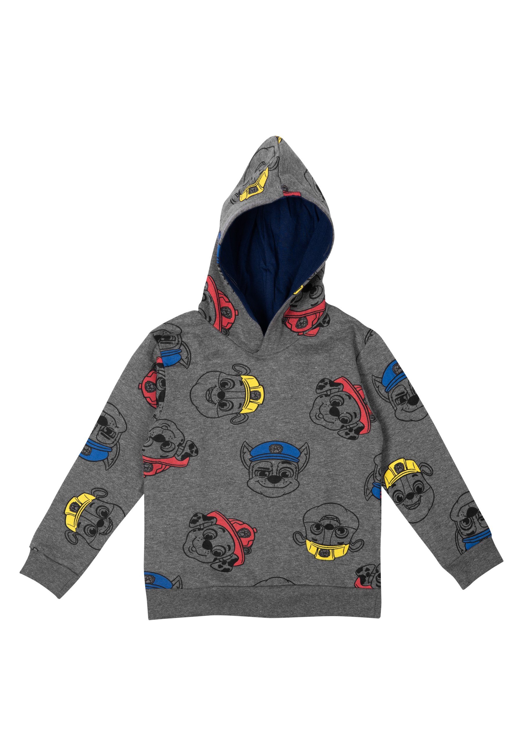 United Labels® Sweatshirt Paw Patrol Hoodie für Jungen - Kapuzenpullover Sweatshirt Grau