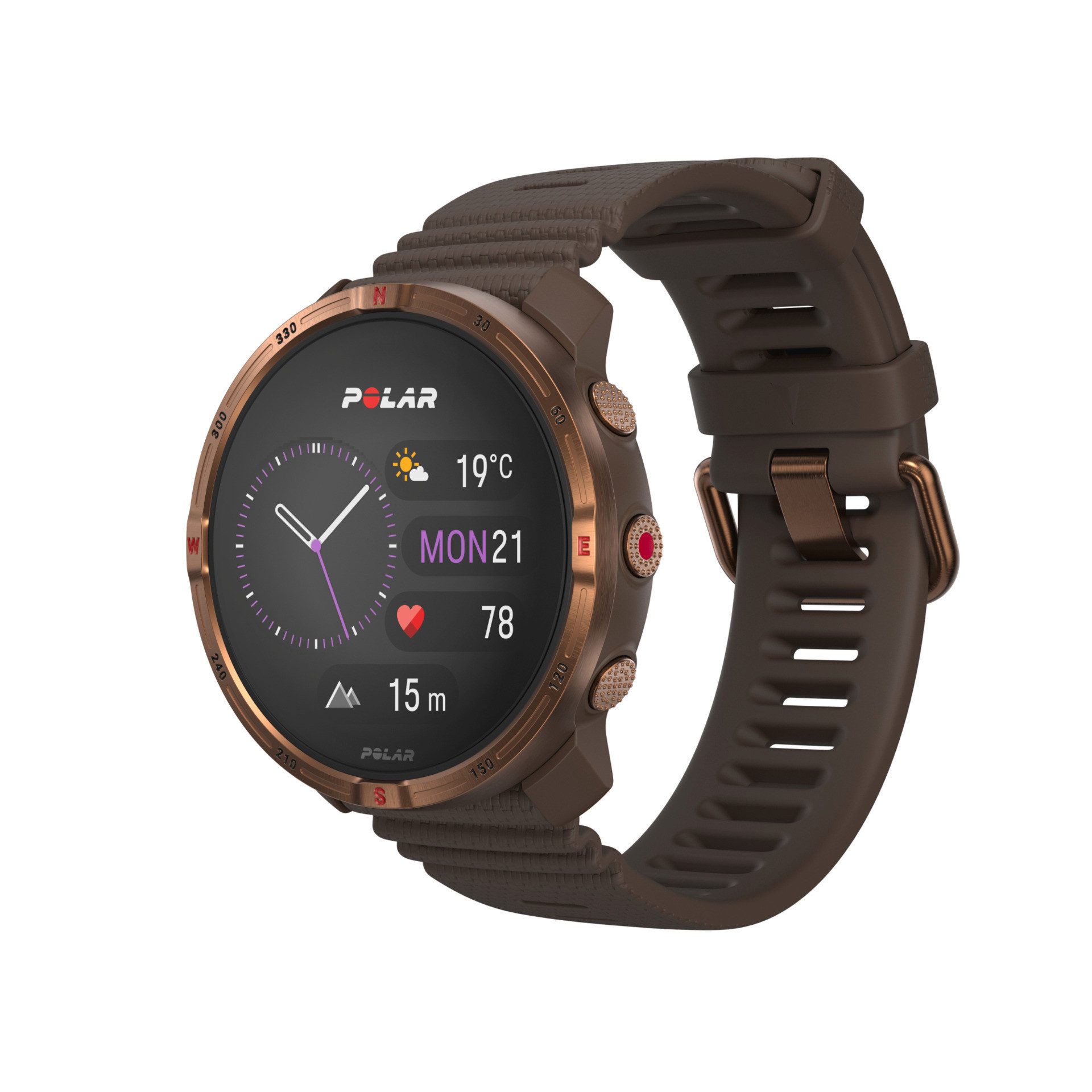 Polar GRIT X2 Smartwatch (3,25 cm/1,28 Zoll)