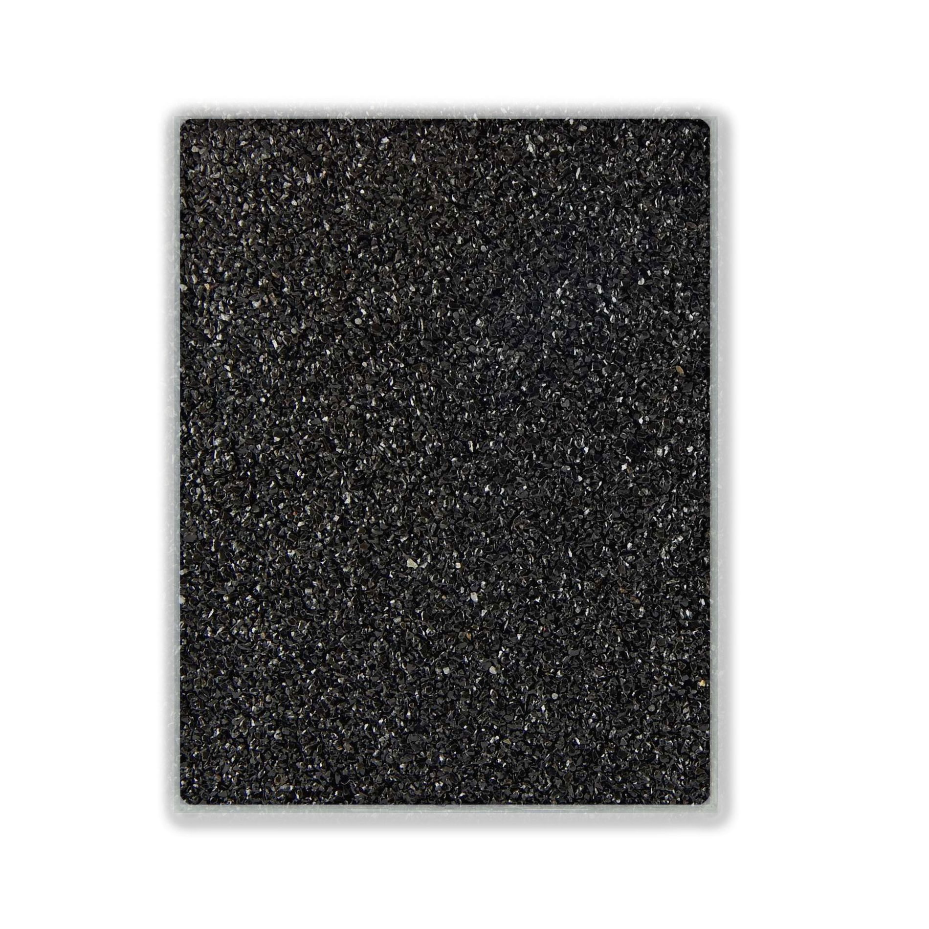 Terralith® Designboden Farbmuster Kompaktboden -nero-, Farbmuster aus Originalware
