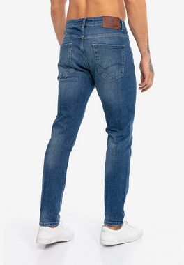 RedBridge Slim-fit-Jeans Newport News Faded Wave mit cooler Waschung