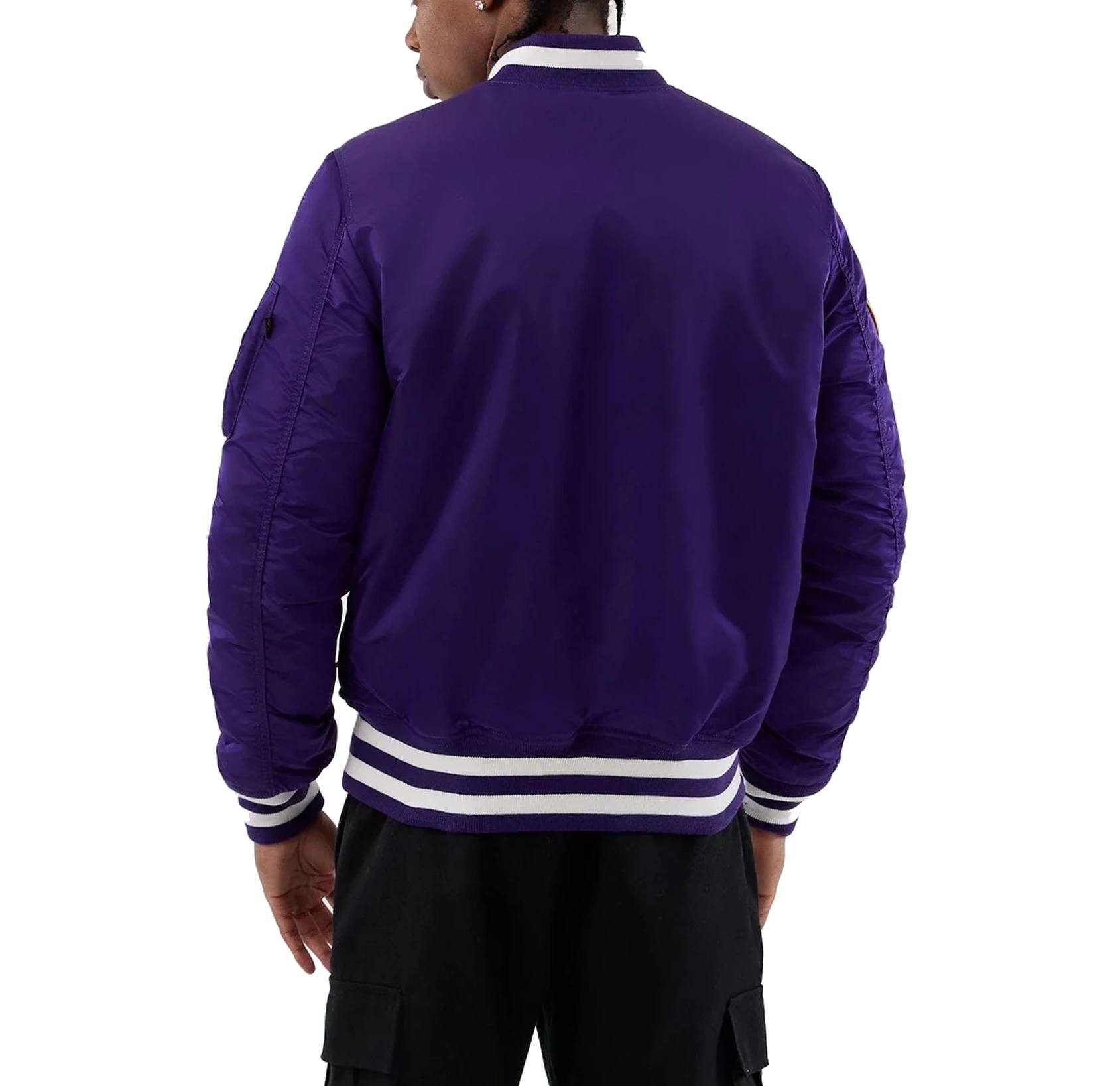New Era Bomberjacke Jacke New Era Alpha Los Angeles Lakers