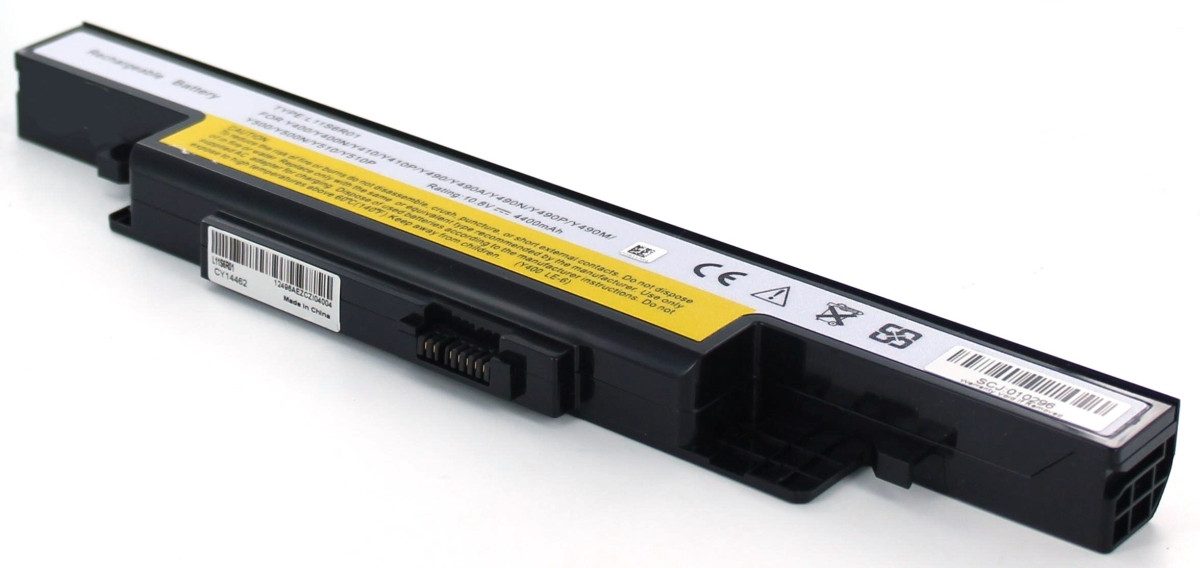 AGI Akku für Lenovo L11S6R01 Li-Ion 10,8 Volt 4400 mAh schwarz Laptop-Akku 4400 mAh (10.8 V)