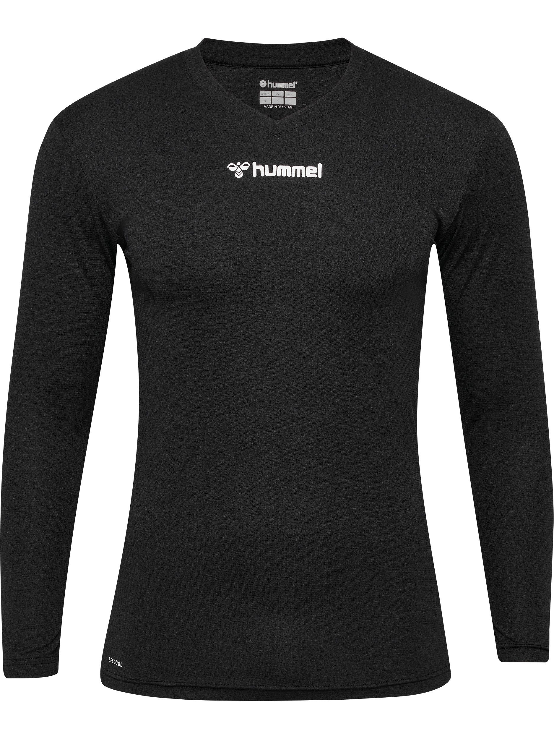 hummel Trainingsshirt HMLBL ESSENTIAL TEE L/S reguläre Passform, langärmlig, atmungsaktiv, schnell trocknend