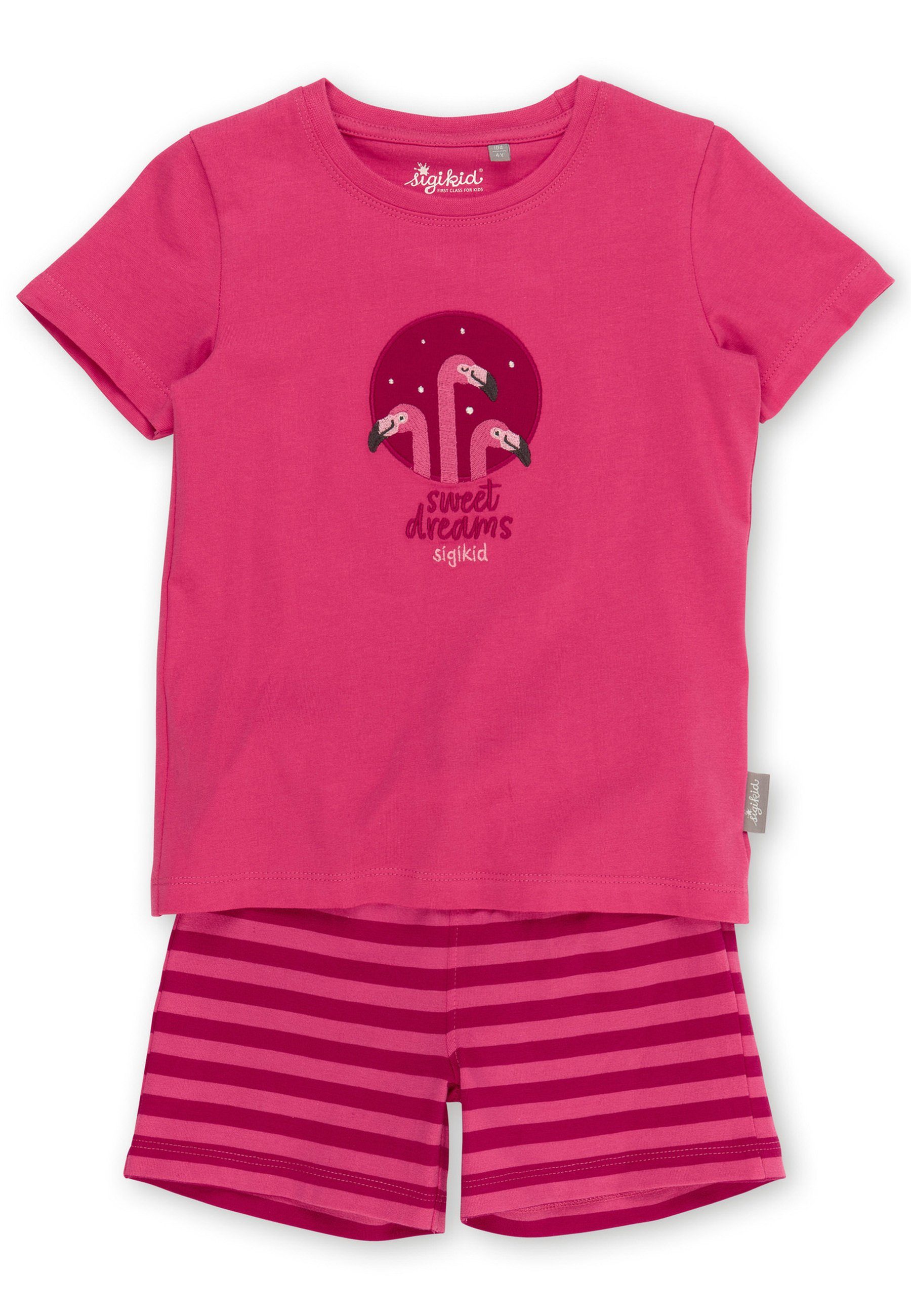 Sigikid Pyjama Kinder Nachtwäsche Pyjama (2 tlg) pink