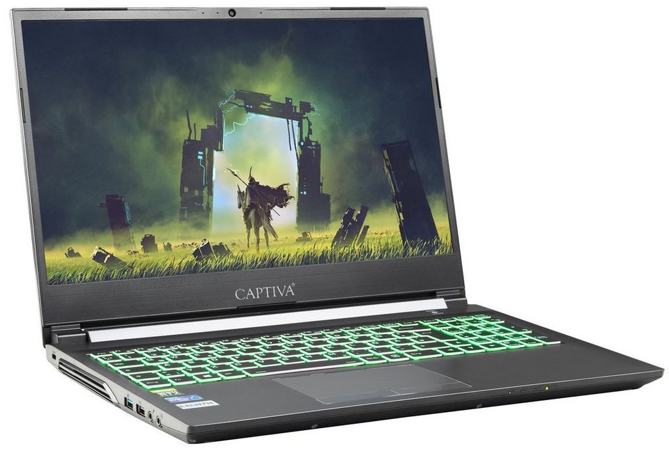 CAPTIVA Advanced Gaming I66-735 Gaming-Notebook (39,6 cm/15,6 Zoll, Intel  Core i7 11800H, GeForce RTX 3050, 500 GB SSD)