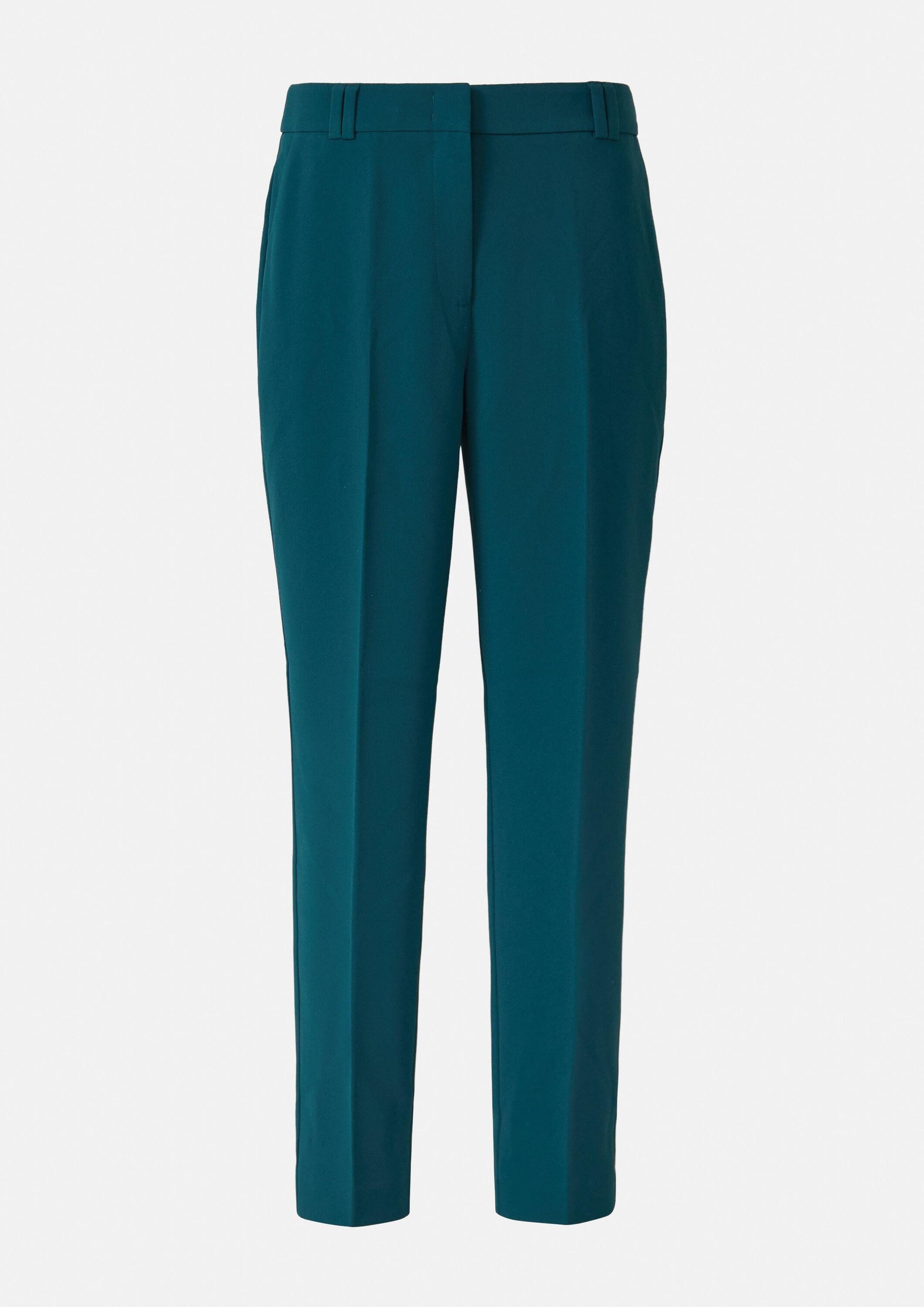comma 7/8-Hose Hose Cigarette Pants mit Bügelfalten