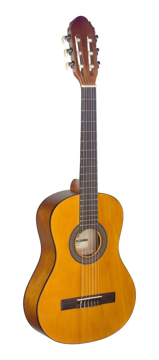 Stagg Konzertgitarre C410 M NAT 1/2 Kindergitarre Konzertgitarre natur matt klassische G...
