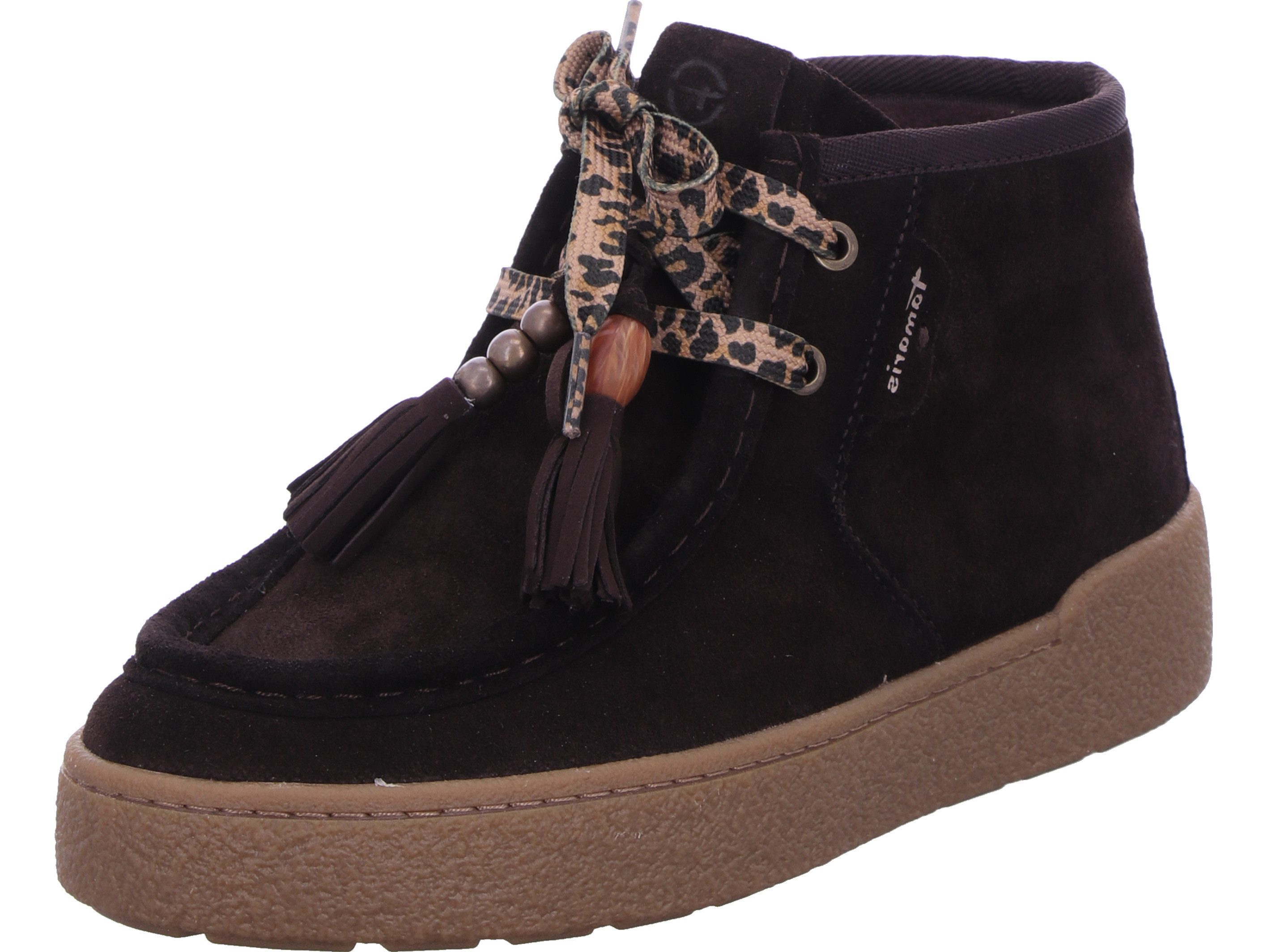 Tamaris Schnürboots echtes Leder