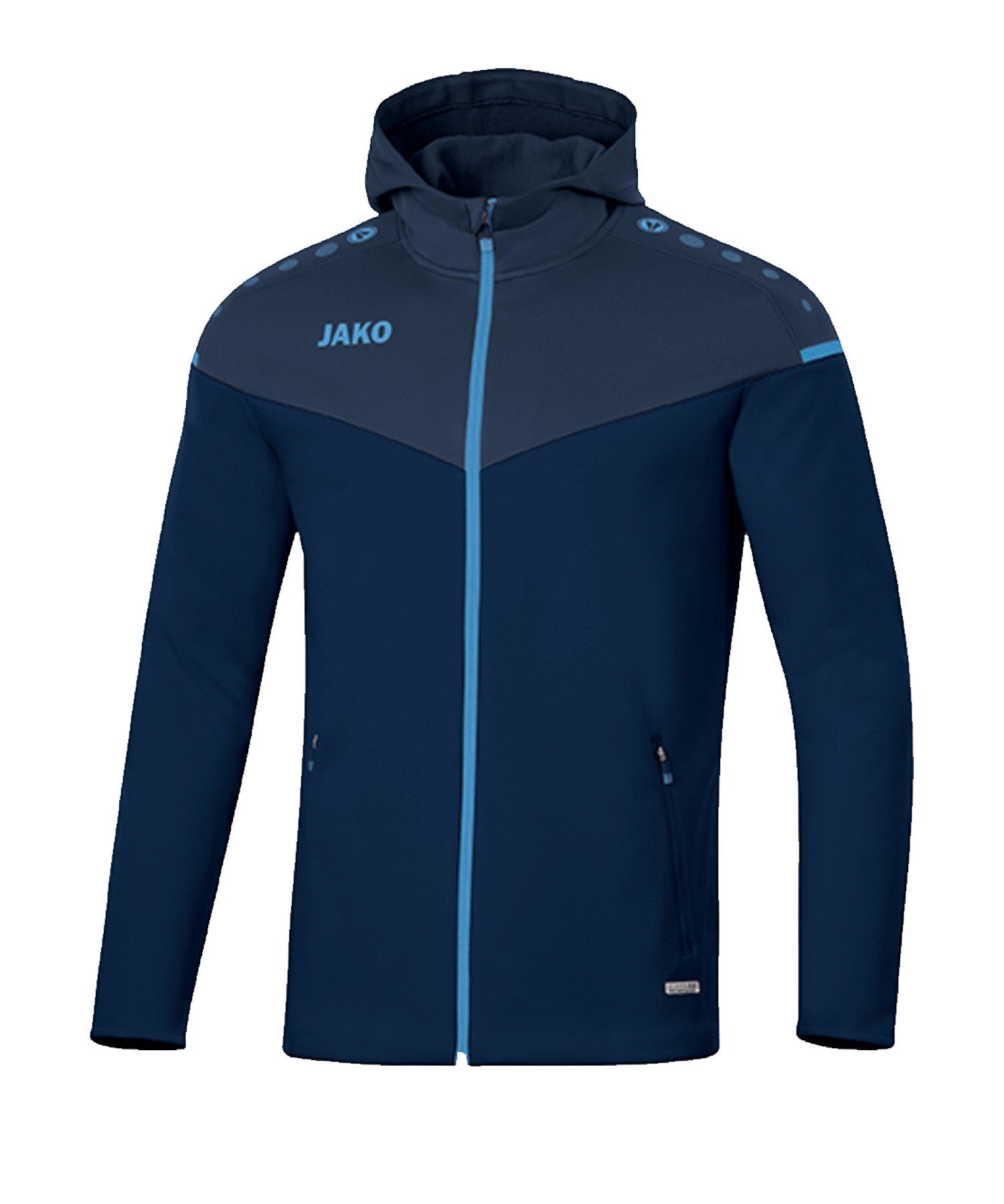 Jako Trainingsjacke Champ 2.0 Kapuzenjacke Damen blau