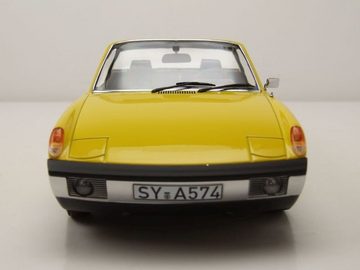 Norev Modellauto VW Porsche 914-6 1973 gelb Modellauto 1:18 Norev, Maßstab 1:18