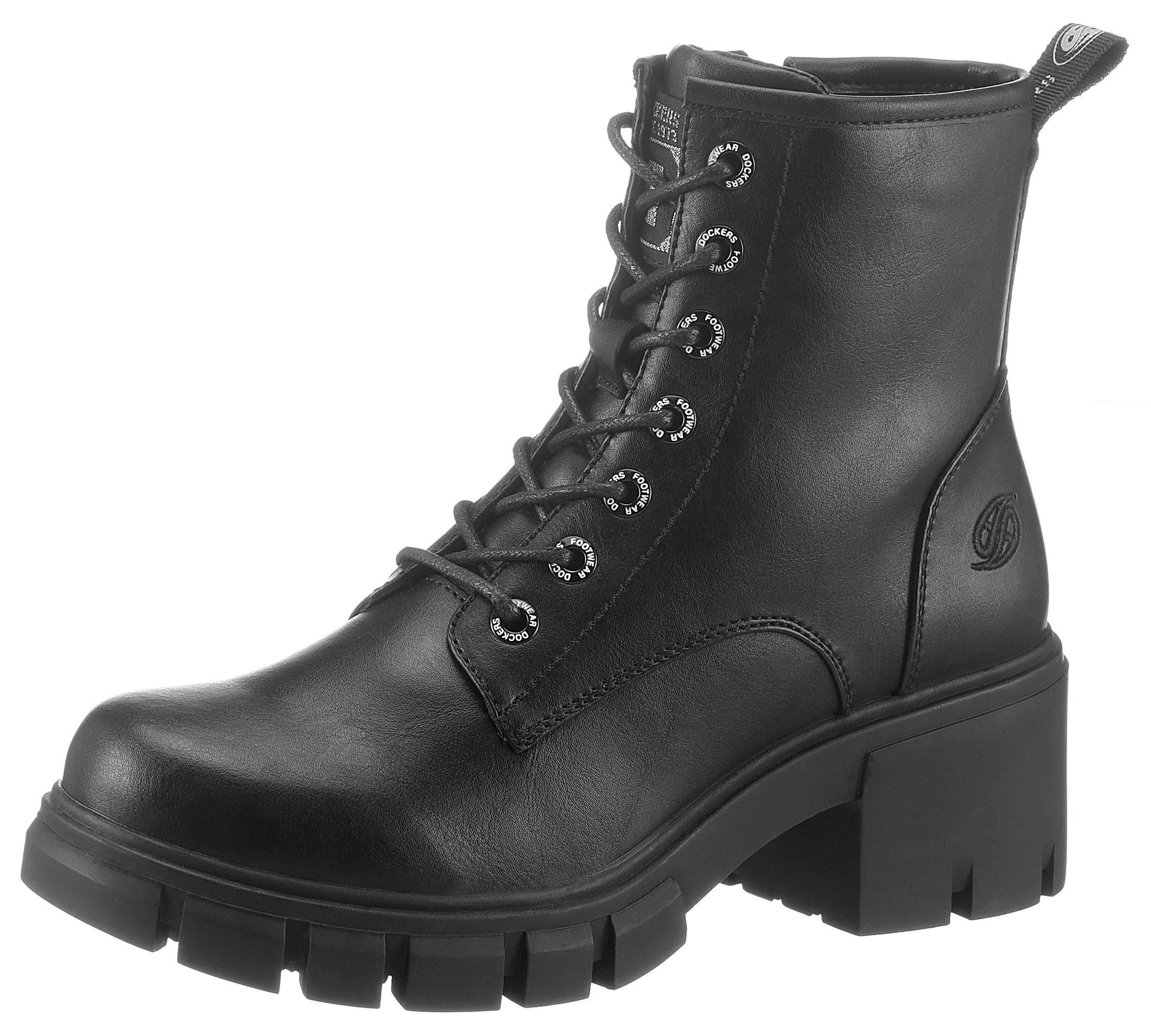 Dockers by Gerli Schnürboots mit Reißverschluss