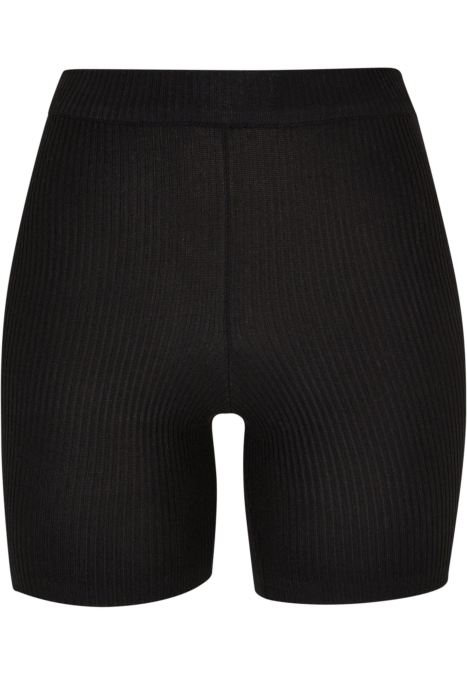 URBAN CLASSICS Radlerhose Urban Classics Damen Ladies Rib Knit Shorts (1-tlg)