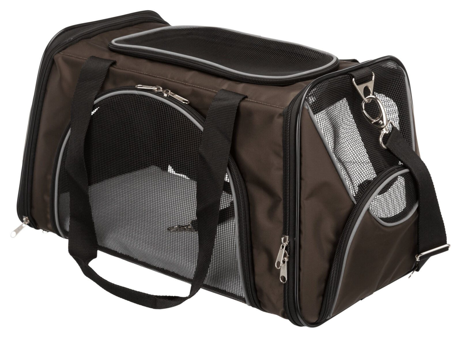 TRIXIE Tiertransporttasche Tasche Joe - braun - 28 × 28 × 47 cm