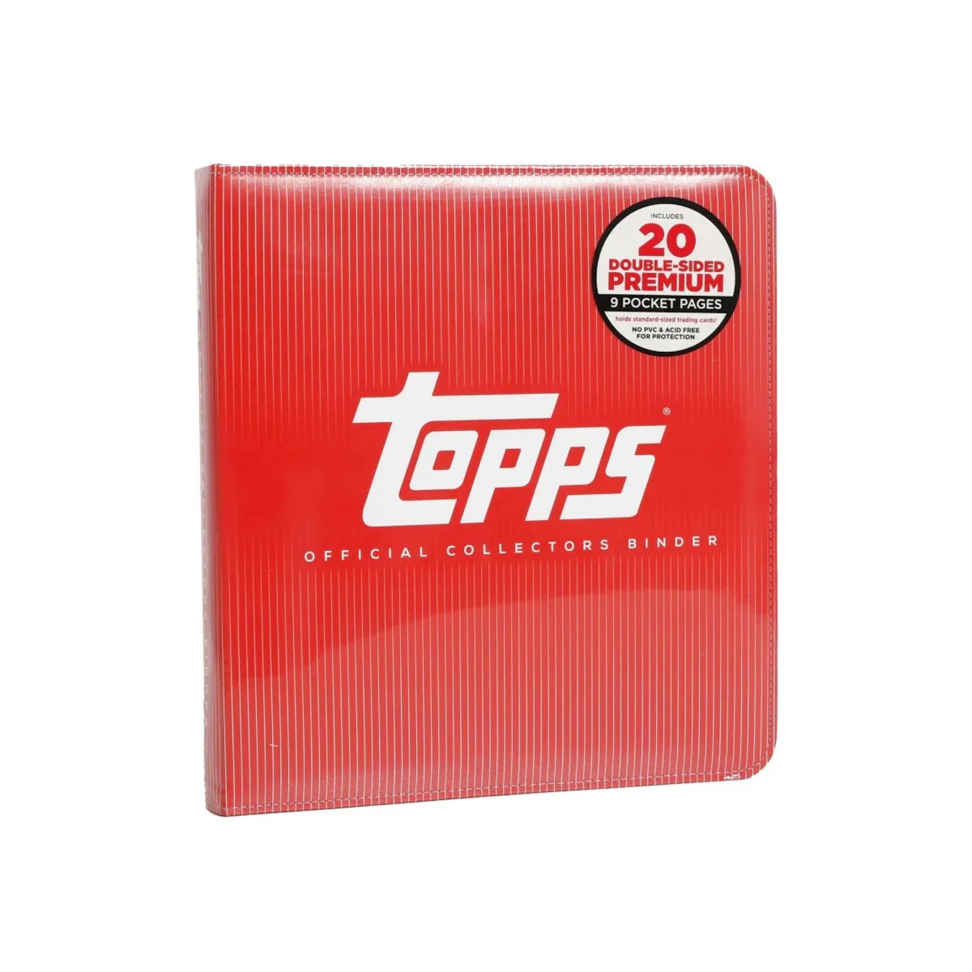 Topps Sammelkarte Topps Official Collectors Binder Red