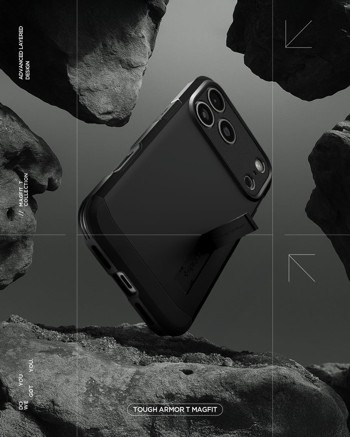 Spigen Handyhülle Hülle für iPhone 17 Pro Max Magsafe Schutzhülle Spigen Handyhülle, 360-Grad Schutz, Kabelloses Laden, Robust, Schocksicher, Waschbar