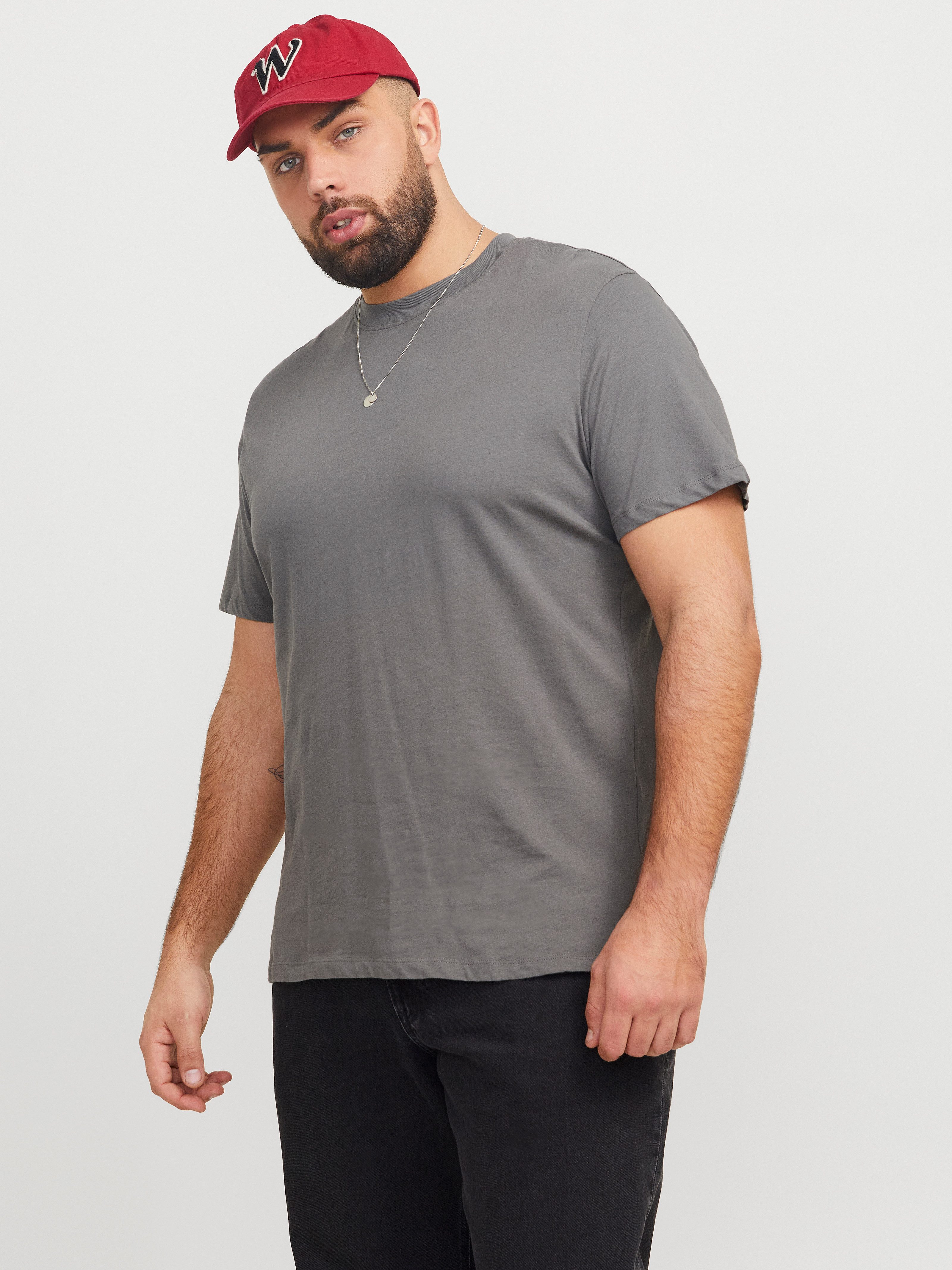 Jack & Jones PlusSize T-Shirt JJEBRADLEY TEE SS NOOS PLS mit Rundhalsaussch günstig online kaufen