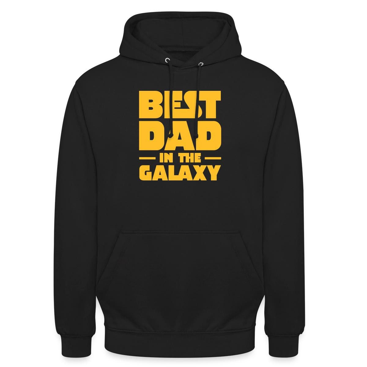 Hoodie Best Dad In The Galaxy Vatertag Geschenk Papa Unisex Hoodie