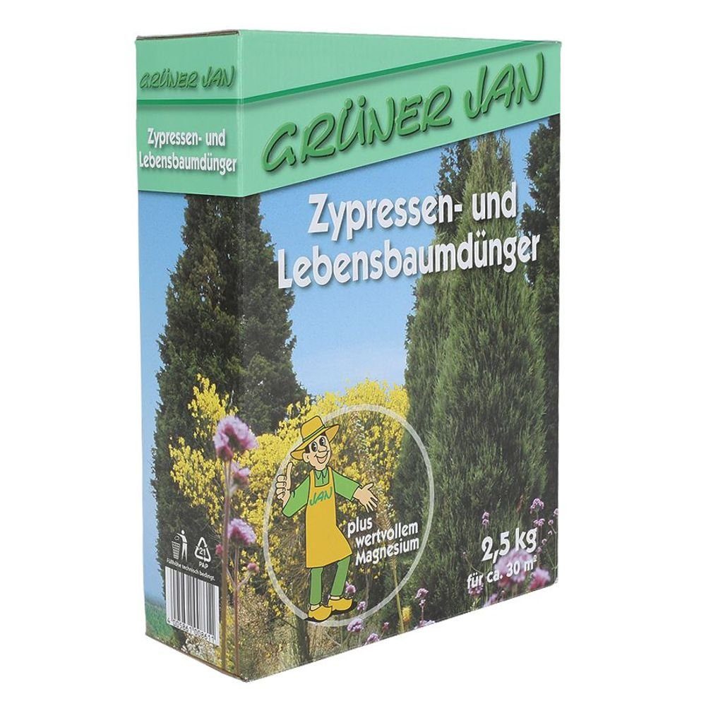 Grüner Jan Tongranulat »Grüner Jan Zypressen und Lebensbaumdünger 2,5