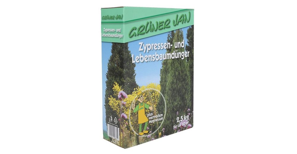 Grüner Jan Tongranulat »Grüner Jan Zypressen und Lebensbaumdünger 2,5 kg« online kaufen OTTO