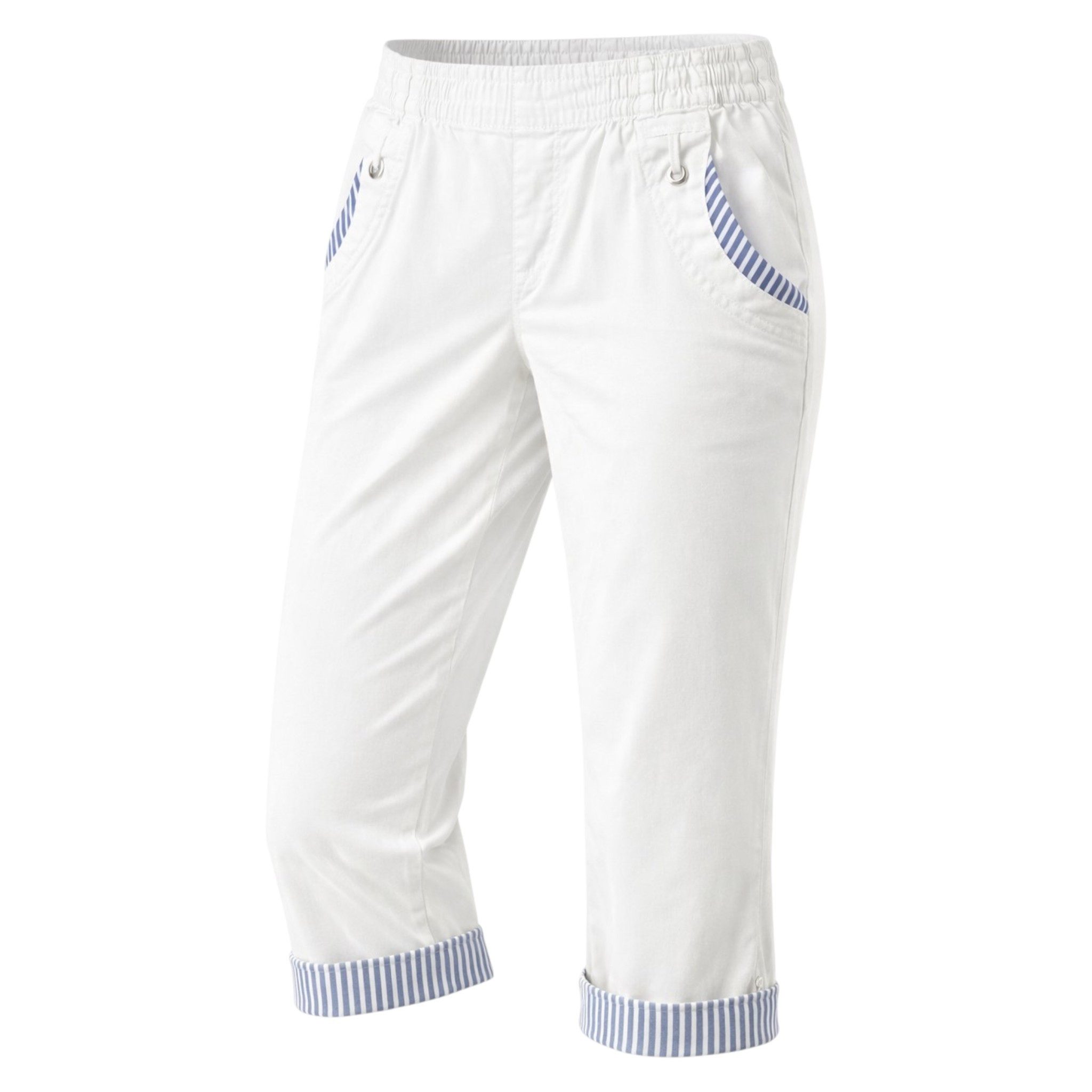OriginalYou Caprihose Damen Sommerhose aus 95% Baumwolle 7/8 Freizeithose m günstig online kaufen