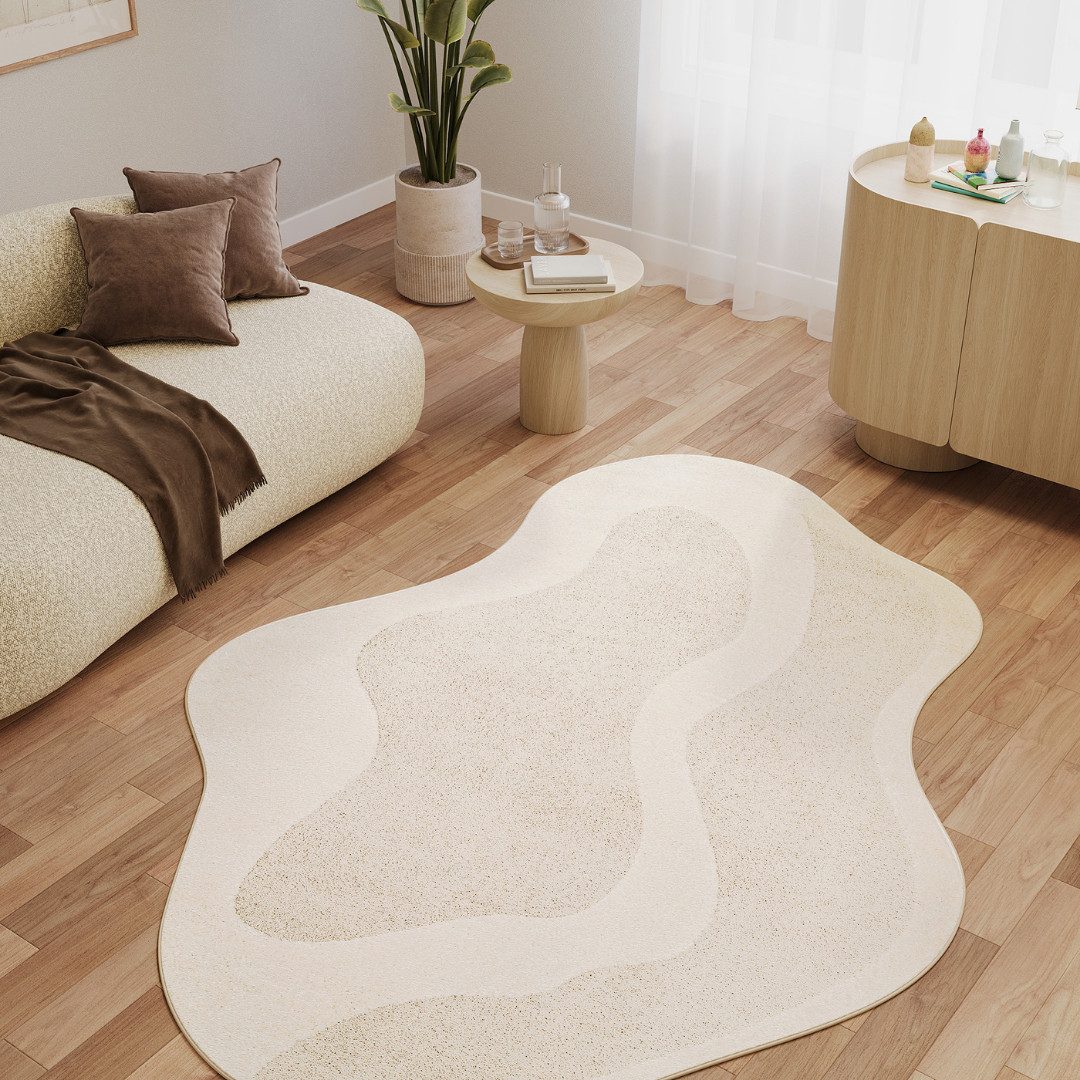 Tapiso Designteppich TERRA, Höhe: 11 mm, Pflegeleichter Kurzflorteppich mit moderner Struktur