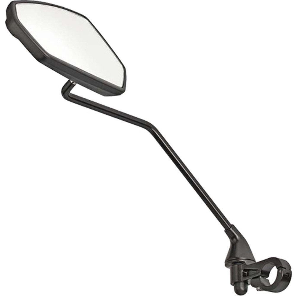Humpert Fahrradspiegel Humpert Spiegel M-77LV Linksmontage, Ergotec, einklappbar schwarz