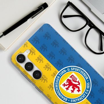 DeinDesign Handyhülle Eintracht Braunschweig Offizielles Lizenzprodukt Logo, Samsung Galaxy S23+ Silikon Hülle Bumper Case Handy Schutzhülle