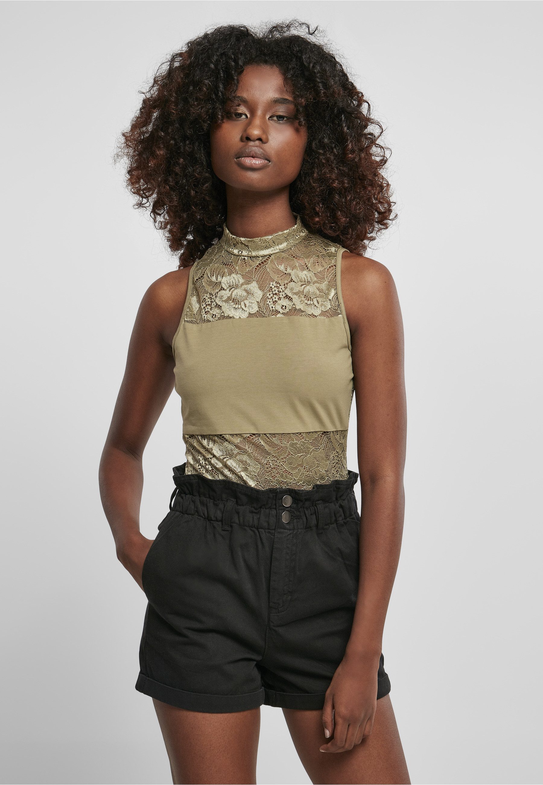 URBAN CLASSICS Body Urban Classics Damen Ladies Laces Body