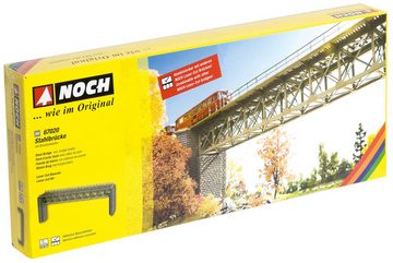 NOCH Modelleisenbahn-Brücke NOCH, 67020, Stahlbrücke, 37,2 cm lang, Model